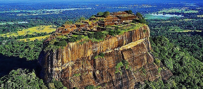 Sigiriya Rock: Sri Lankas Löwenfelsen
