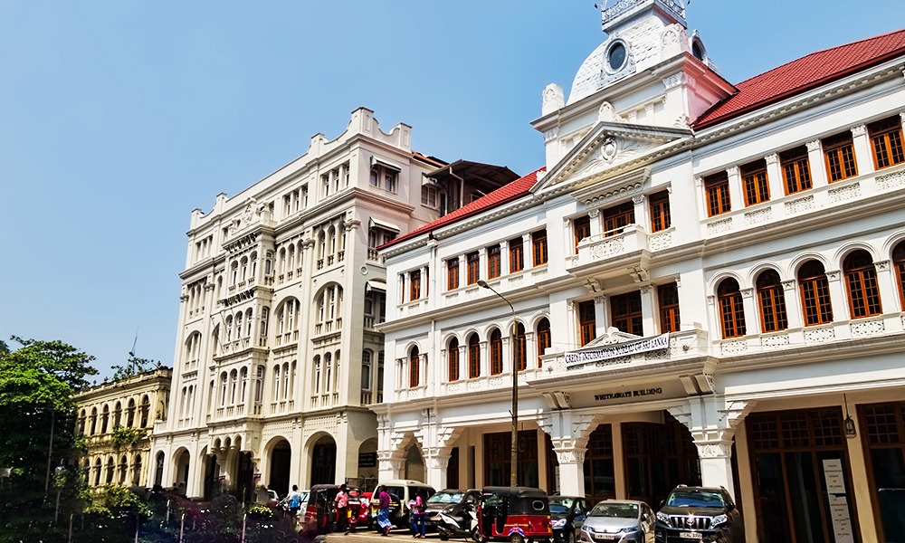 Colombo, "Whiteaways Building", Sri Lanka, © SriLanka-Lifestyle.com by Nathalie Gütermann