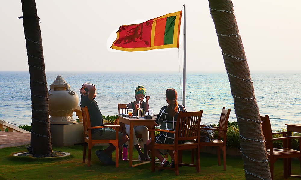 Sundowner im Galle Face, Colombo; Sri Lanka
